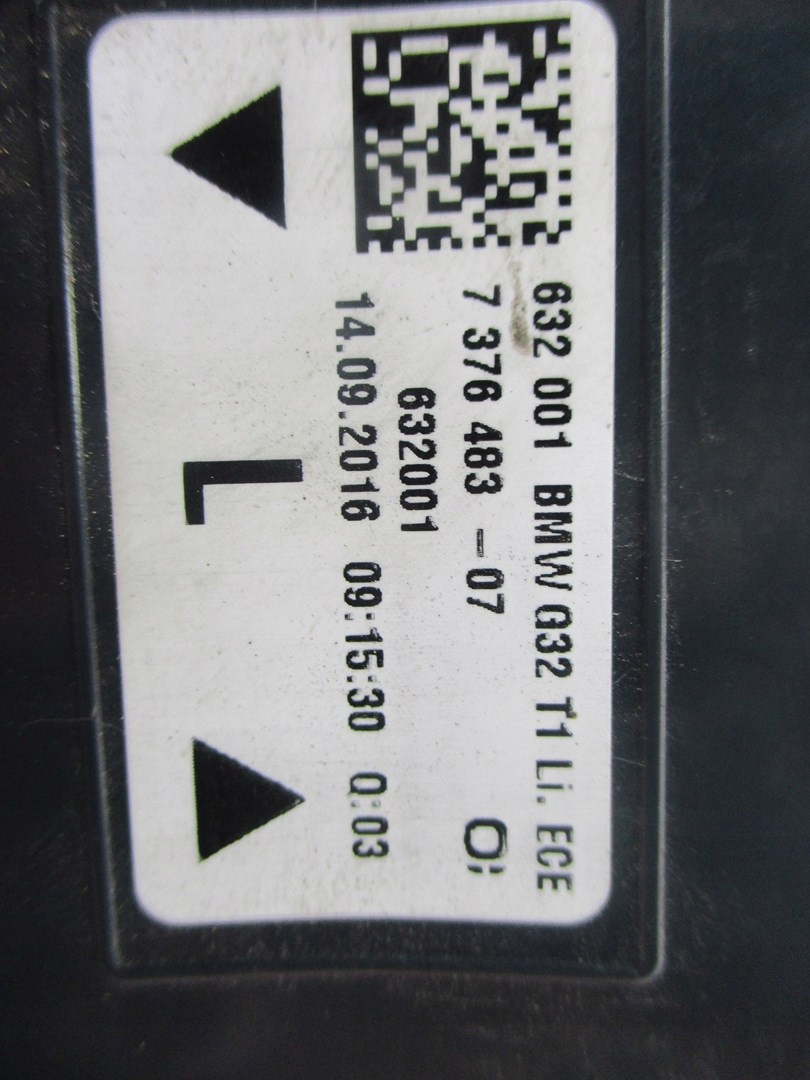 light lights BMW 6 G32 GRAN TOURER 7376483 7376484