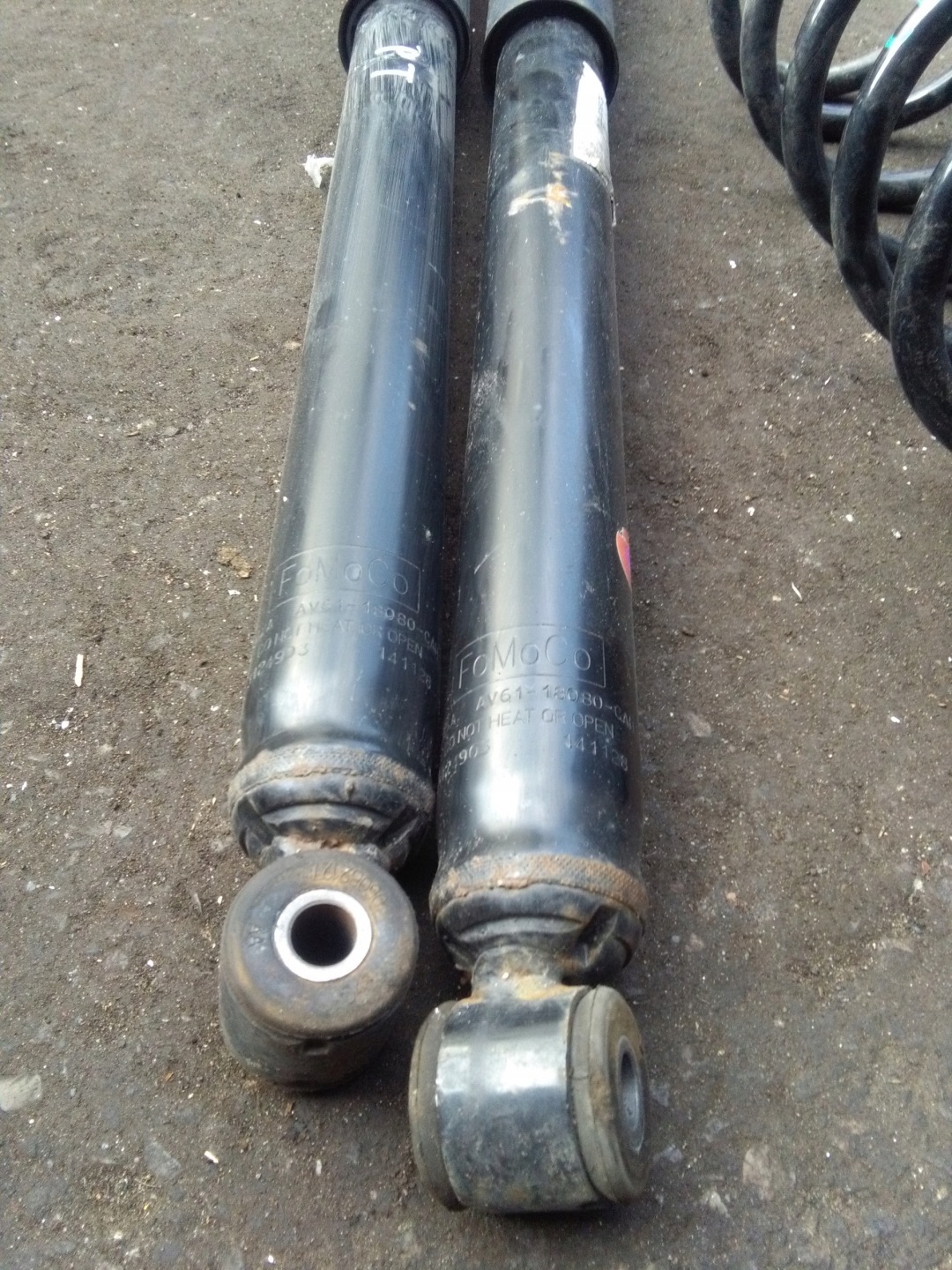 shock absorbers spring rear part FORD GRAND CMAX 2014r. OE
