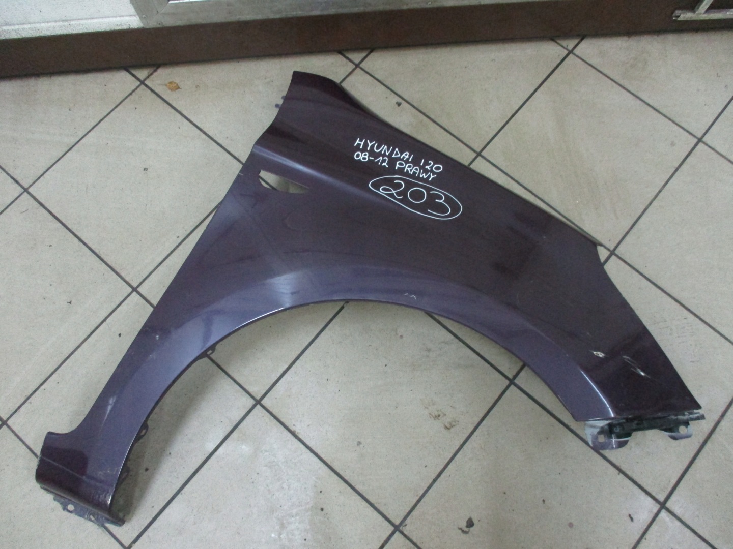 fender right front Hyundai i20 08-12r