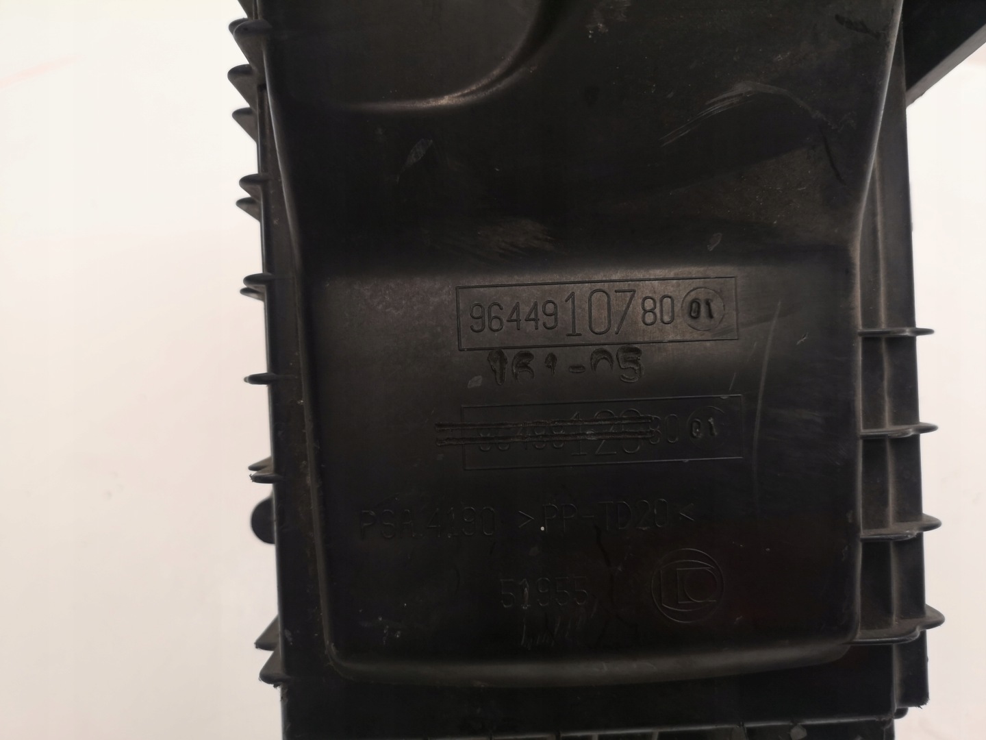 Gehäuse filter luft PEUGEOT 407 9644910780