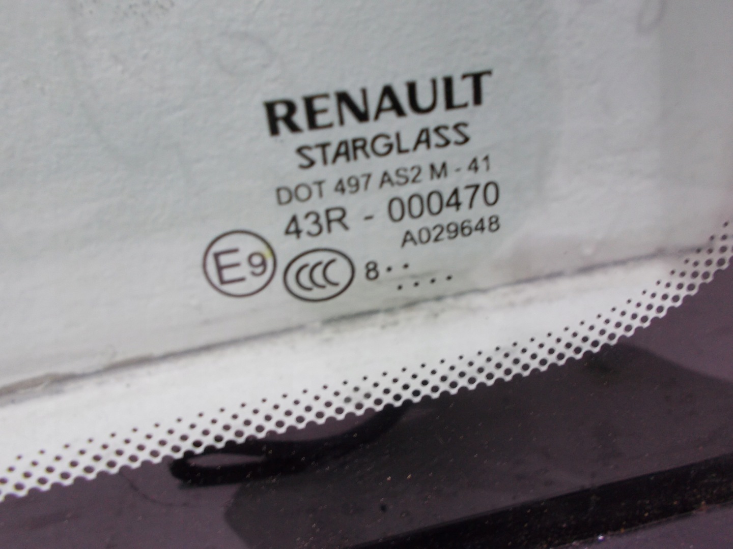 RENAULT LAGUNA III COUPE PROZOR KAROSERIJA DESNA