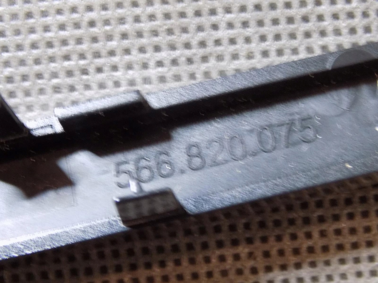 SKODA KAROQ passenger compartment frame DEKOR of the gear PANELU