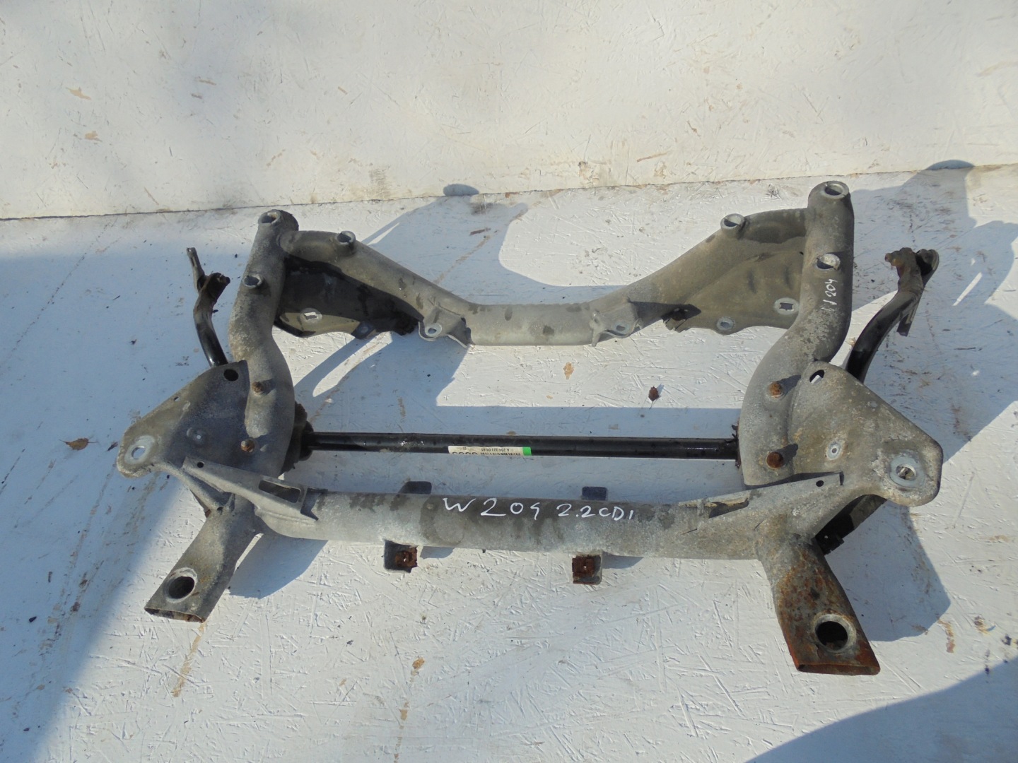 MERCEDES W204 C KLASA 2,2 CDI AXLE BEAM SUBFRAME 07-11R