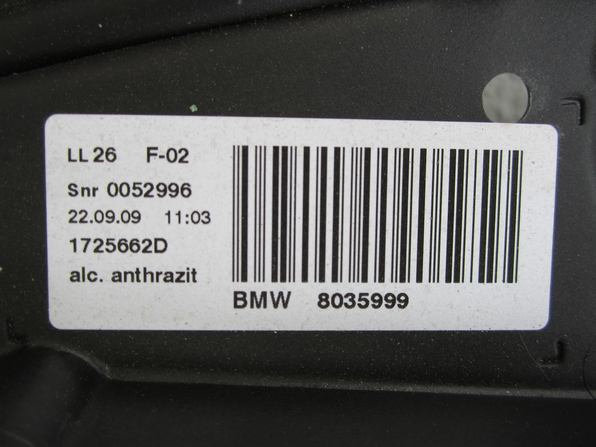 SCHIEBEDACH ALCANTARA BMW F01 F02 LONG