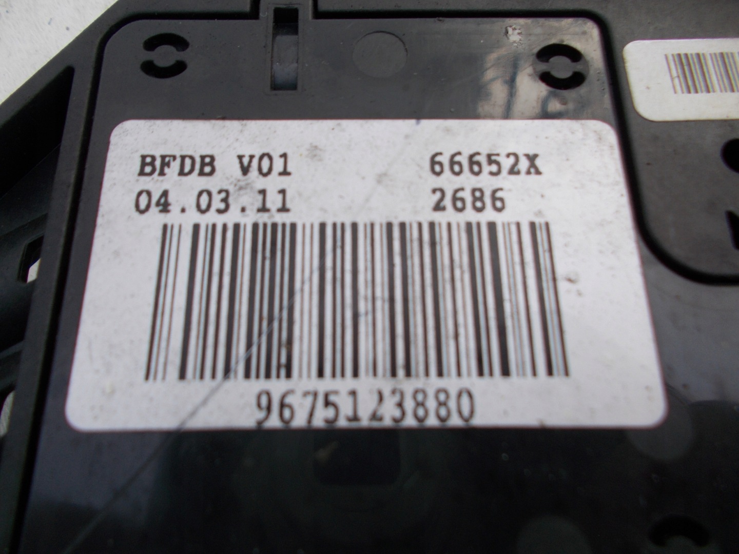 terminal fuse CITROEN C3 II 09- 967123880