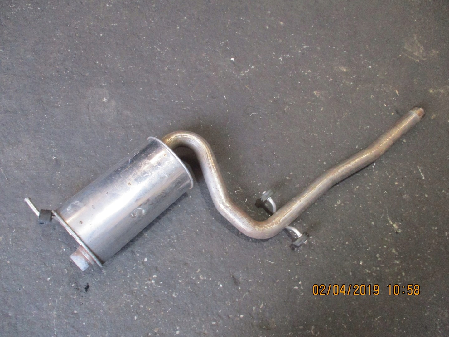 muffler, exhaust VW GOLF 5 1K0 1K6253611T