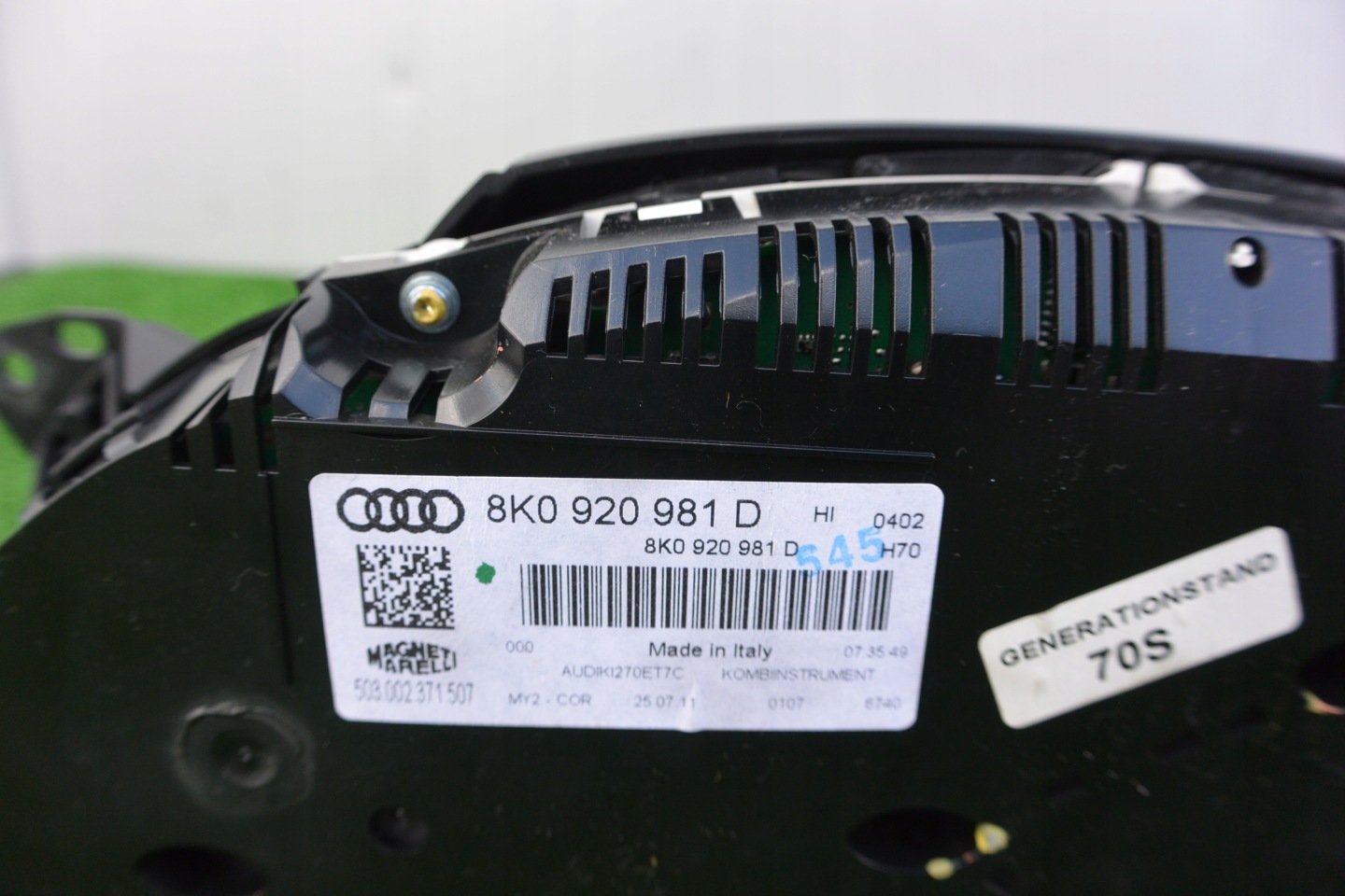 dials dials AUDI A4 B8 8K 2.0 TDI UK 8K0920981D