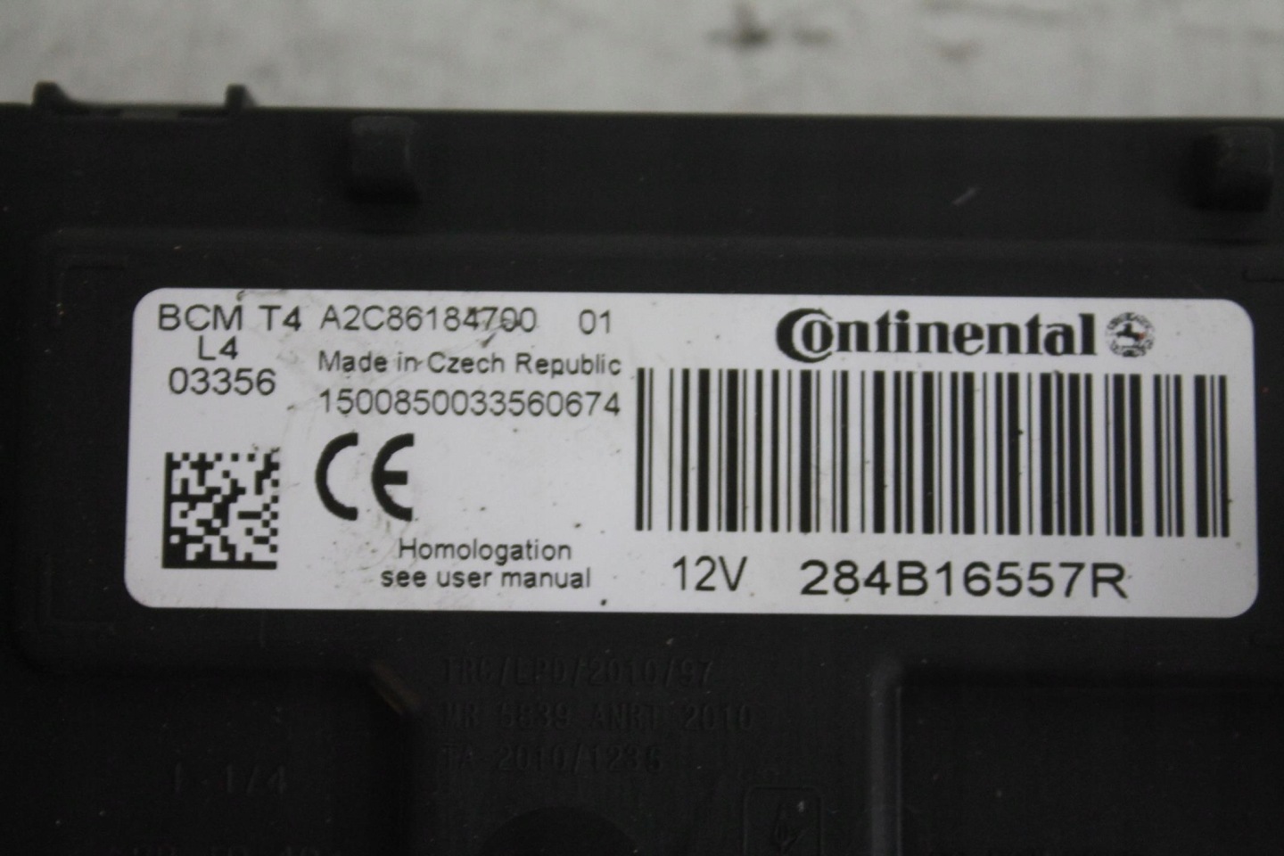 MODULO BCM 284B16557R CLIO IV CAPTUR 0.9 TCE
