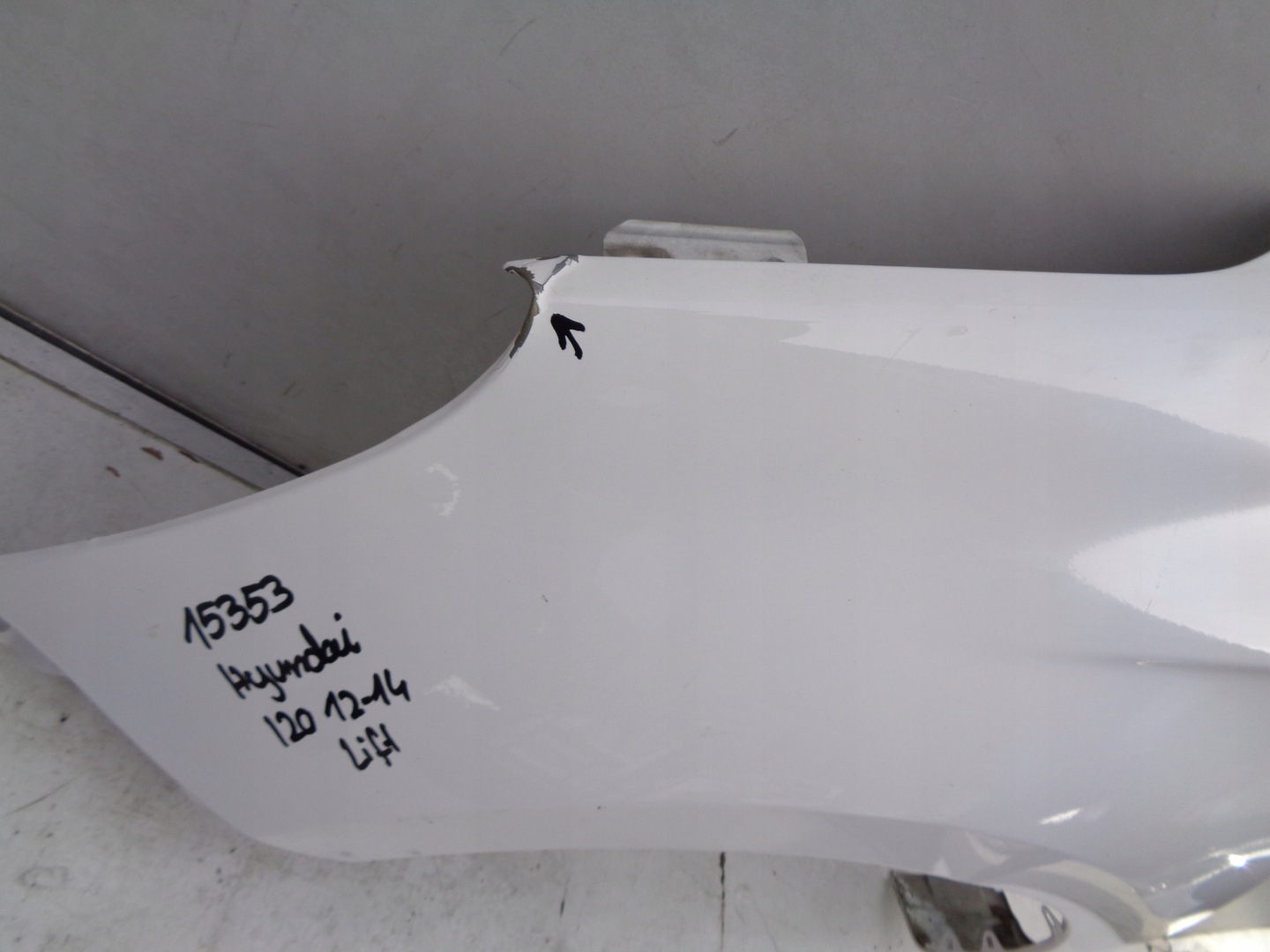 fender left front HYUNDAI I20 08-12 NR 15353