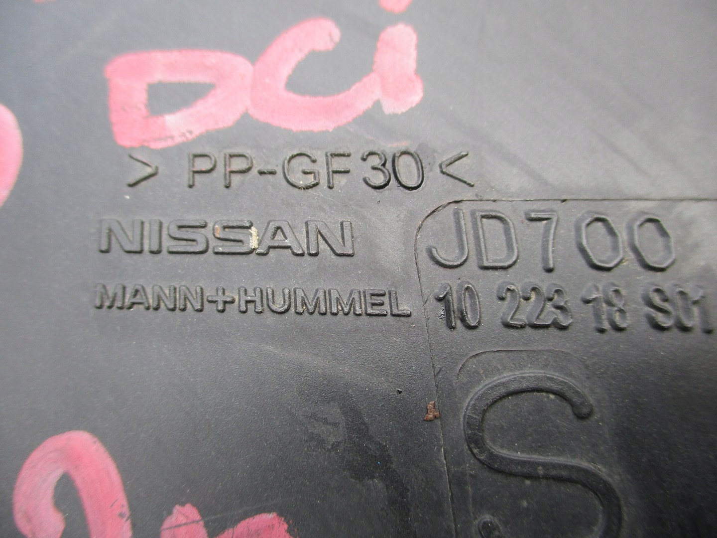 Gehäuse filter luft Nissan X trail 2,0DCI 12R