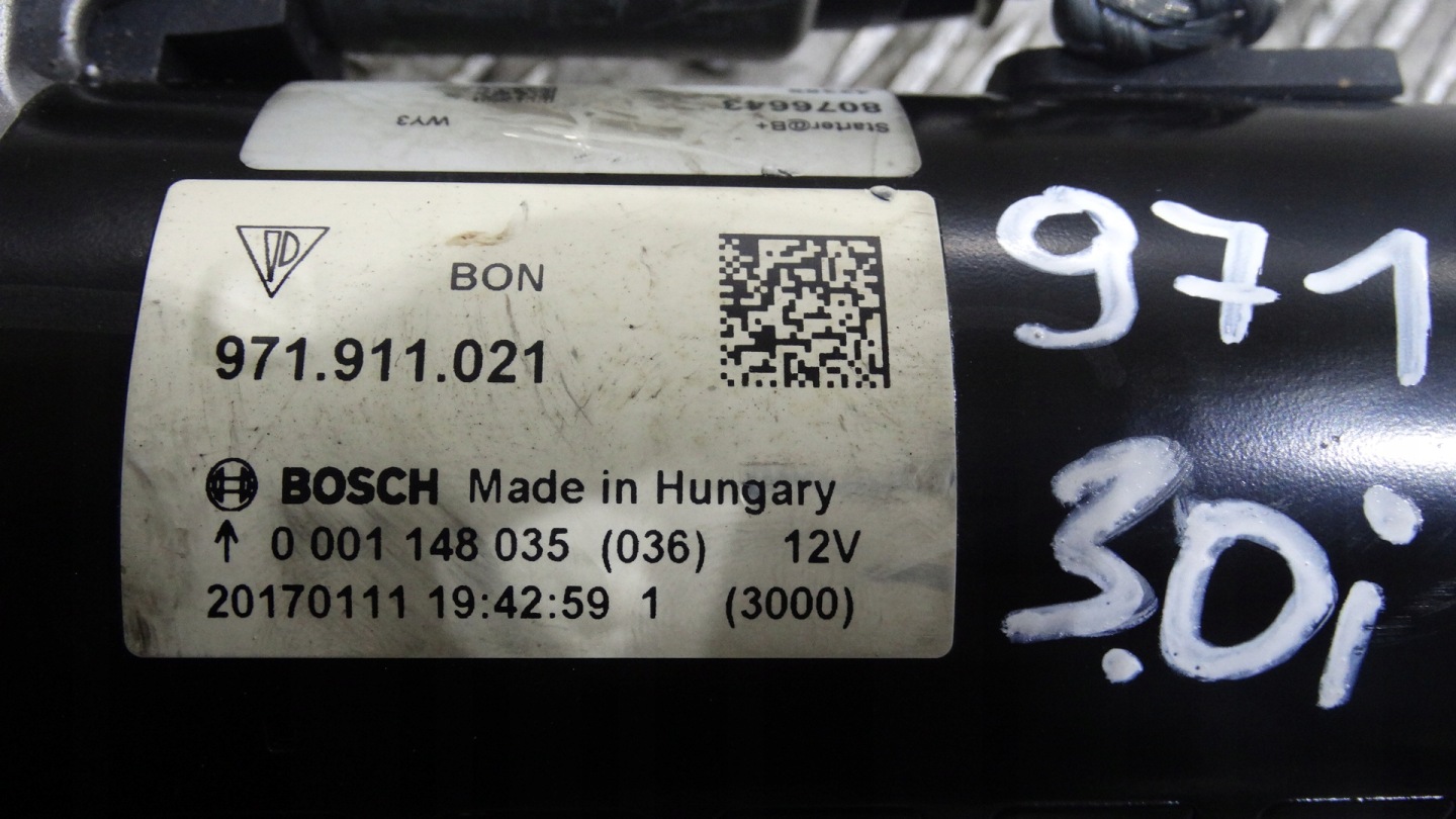 IDEALNY starter PORSCHE PANAMERA 971 974 1