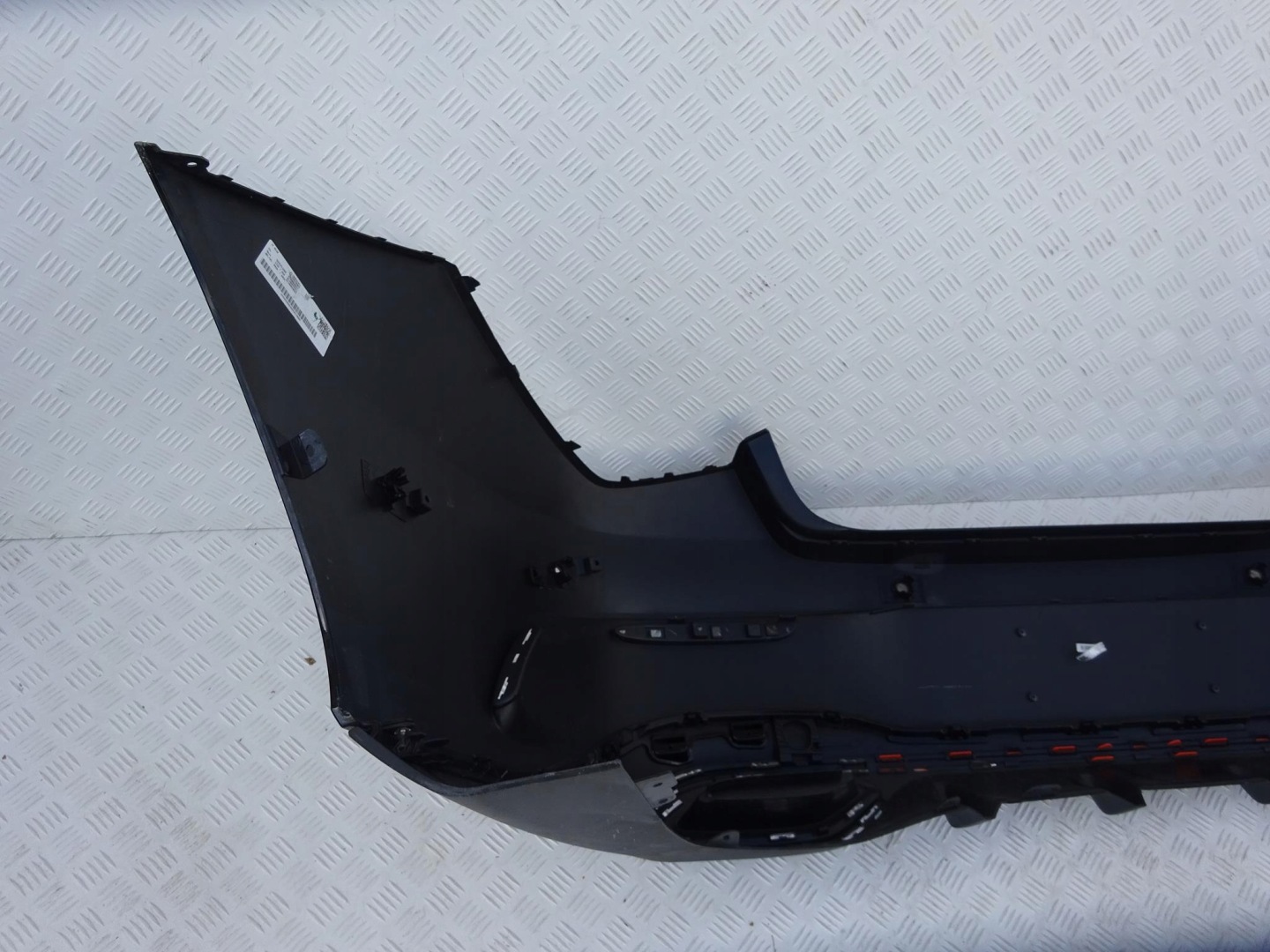 MERCEDES CLA 118 W118 AMG bumper rear part diffuser