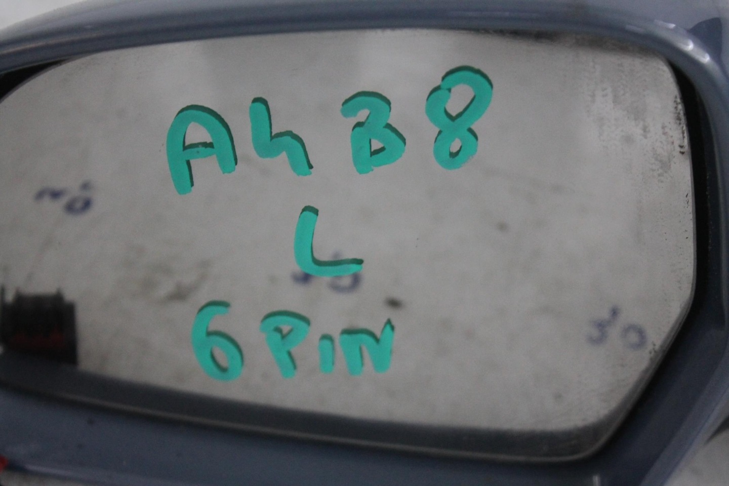 mirror left 6 PIN AUDI A4 B8 LX5X UK