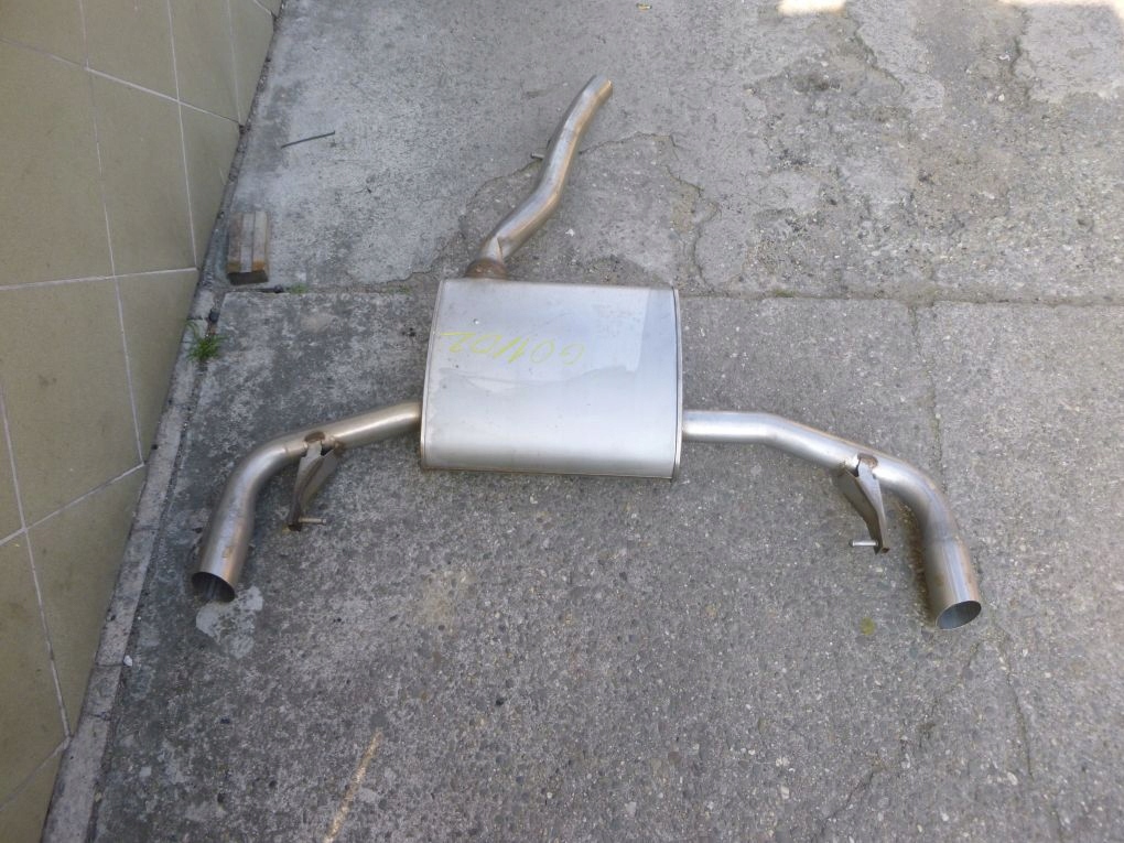 BMW X3 G01 X2 G02 exhaust pipe tlumik pipe end
