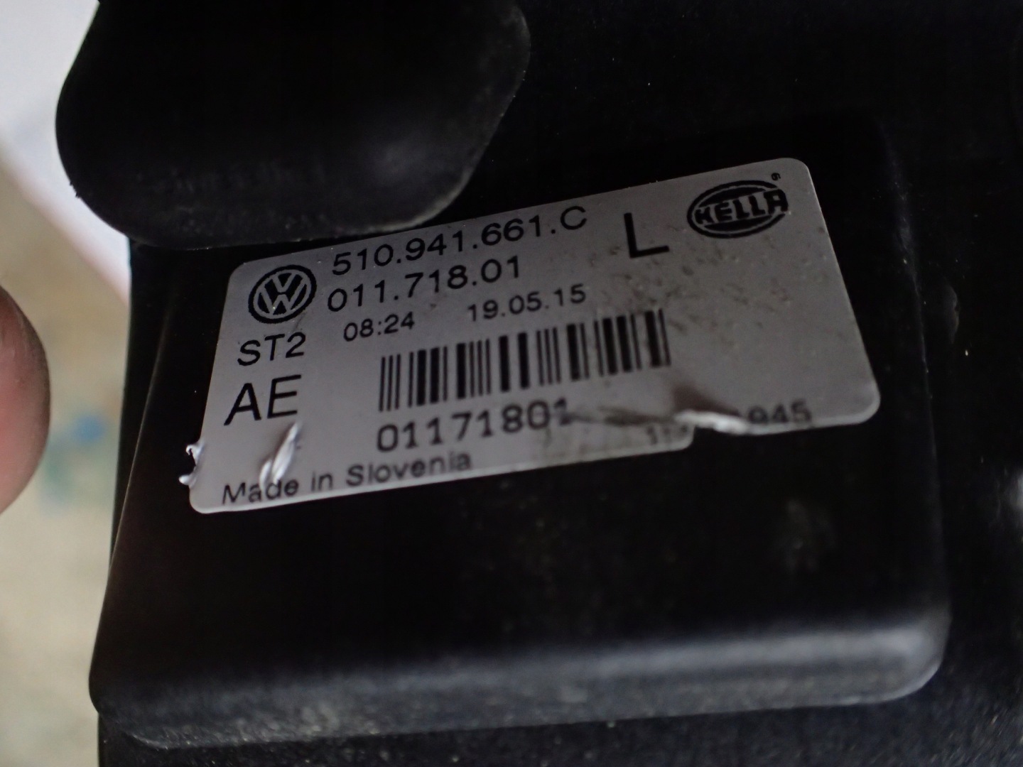 HALOGEN LEWY VW SPORTSWAN 510941661C