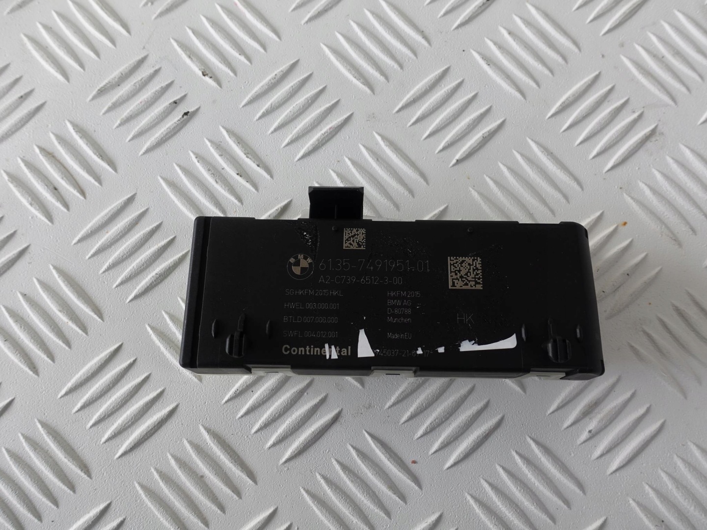 1 3 5 7 8 X3 X4 X6 module electrical bonnet rear part