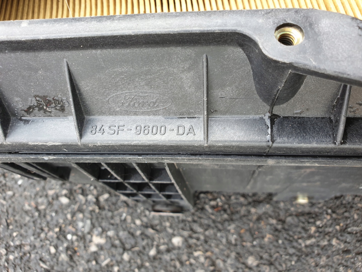 Gehäuse filter luft FORD 84SF-9600-DA OE