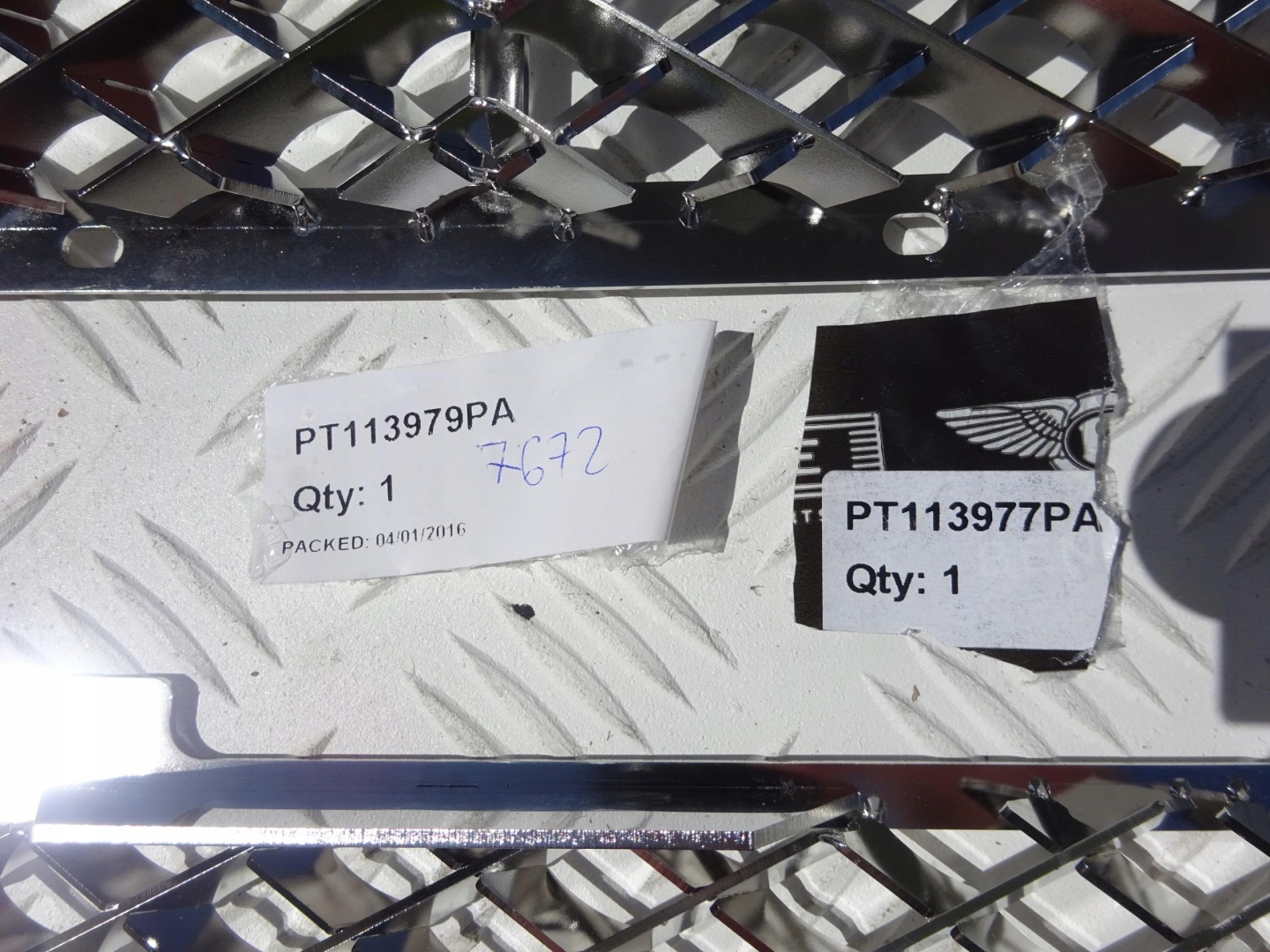 BENTLEY ARNAGE grid grill bumper front new ORG