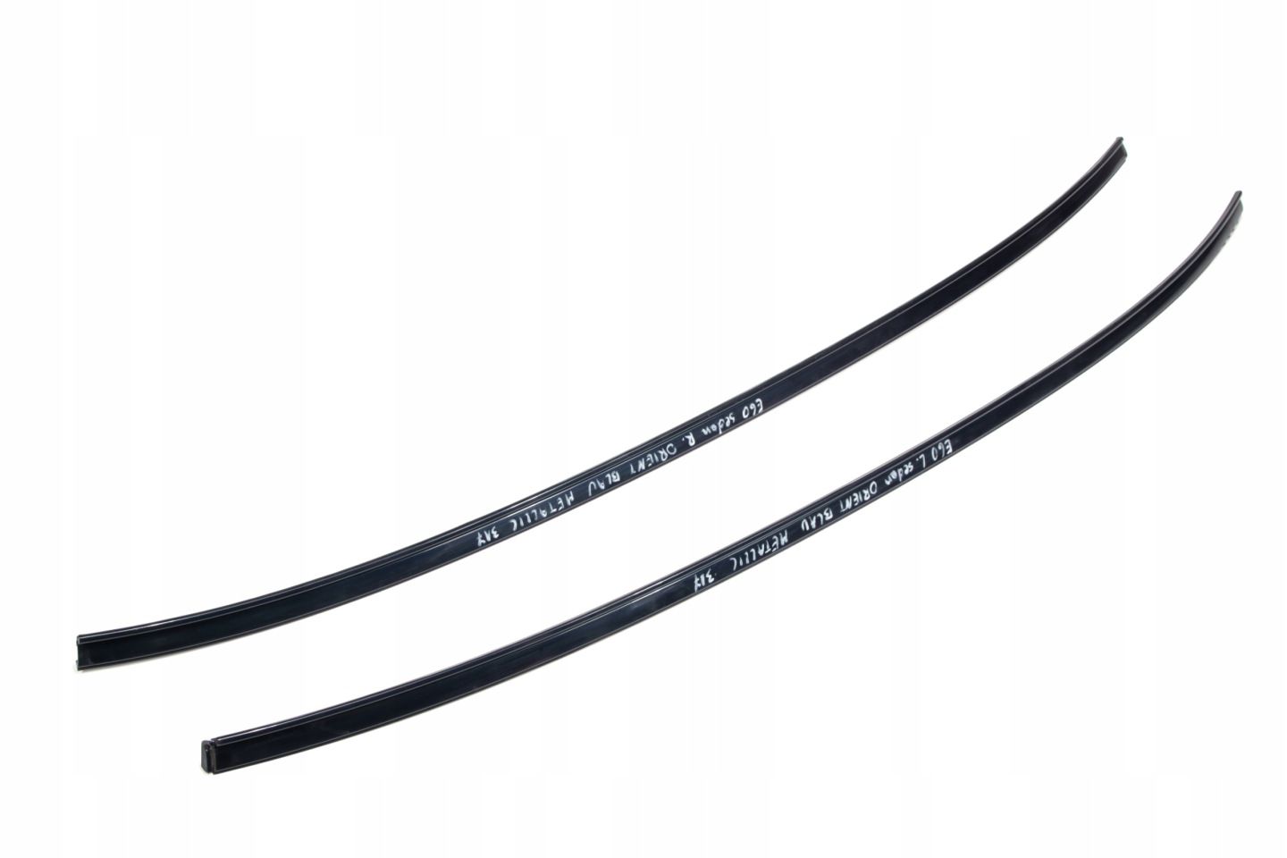 BMW E60 lišty strešné ORIENTBLAU METALLIC 317 KPL