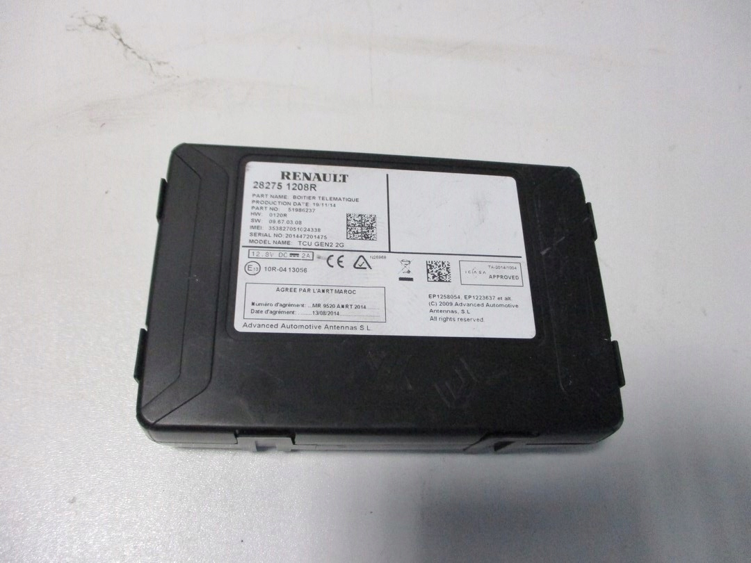 Module Navigation RENAULT ESPACE 5 V 282751208R