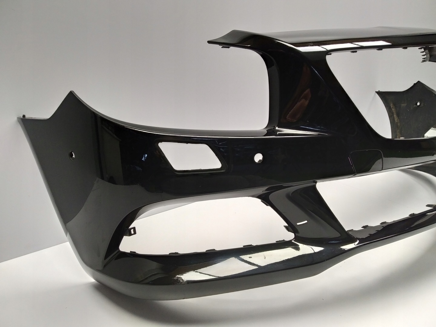 W231 Mercedes SL bumper front black original Pdc washers