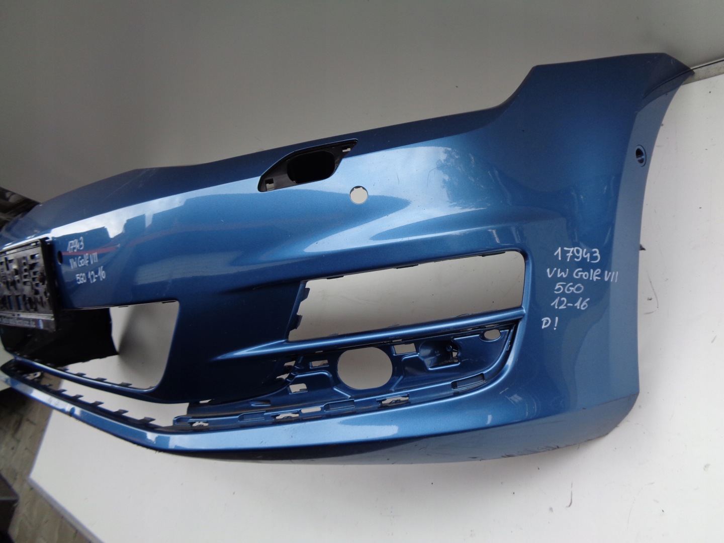 front bumper VW GOLF VII 5G0 12-16 NR 17943