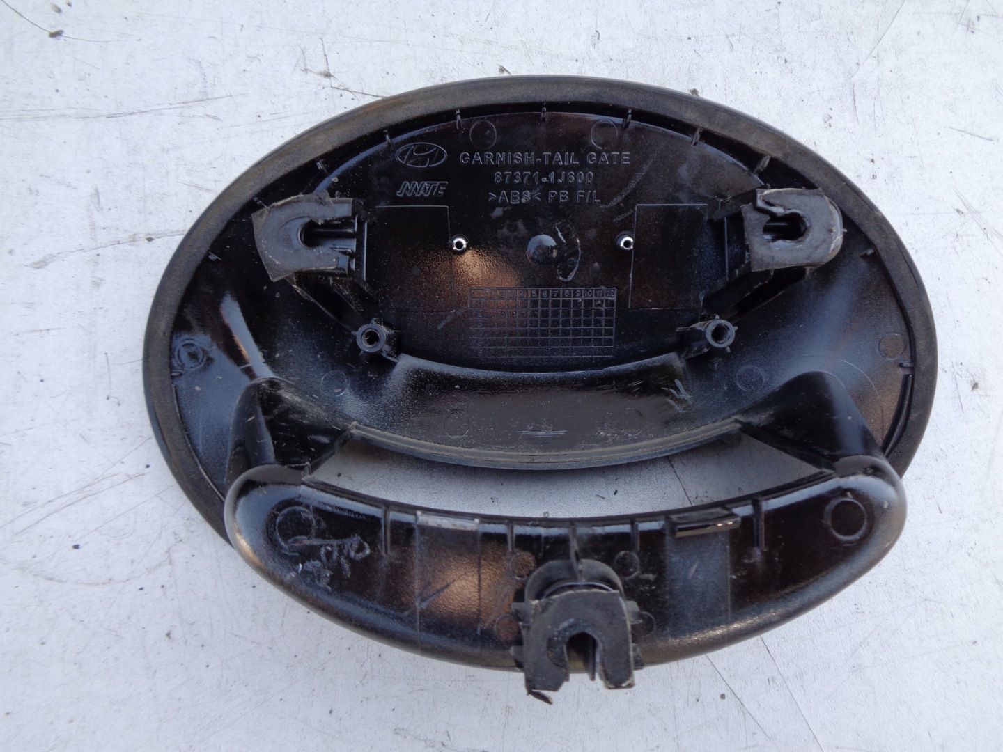 cover handles bonnet boot HYUNDAI I20 12- LIFT