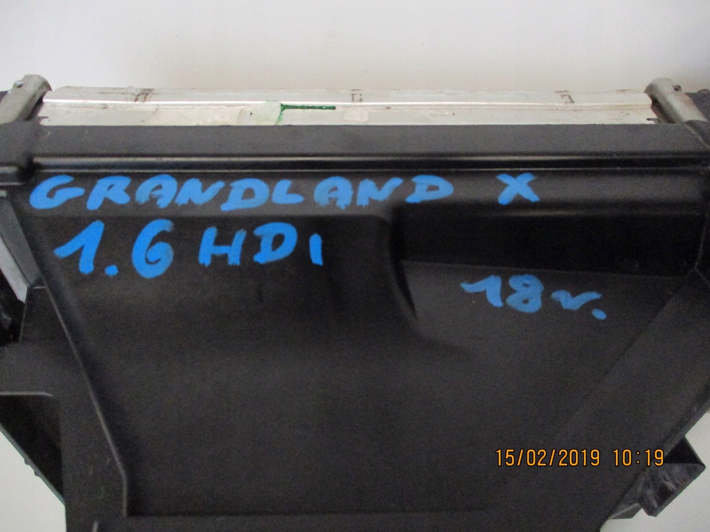 intercooler OPEL GRANDLAD X 1,6HDI 18R