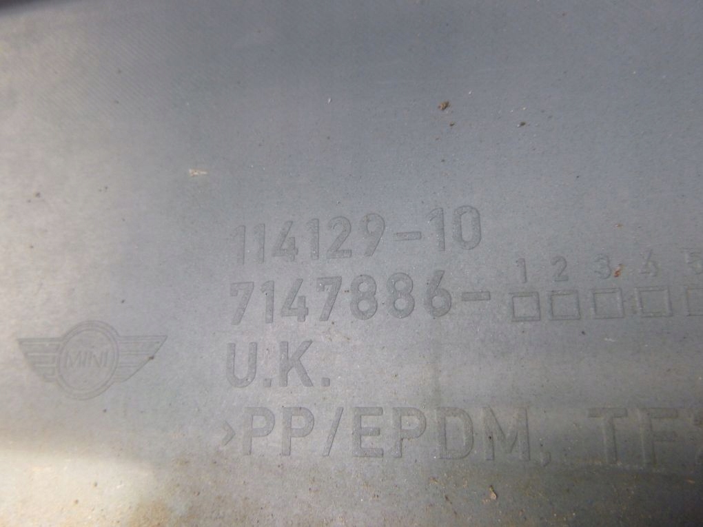 MINI COOPER S R56 R57 06- bumper rear