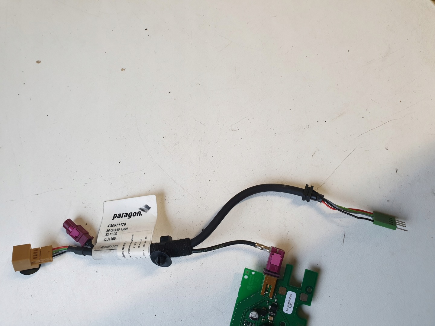 cablaggio cablaggio TELEFONU modulo AUDI A6 C7 A7 4G OE EU