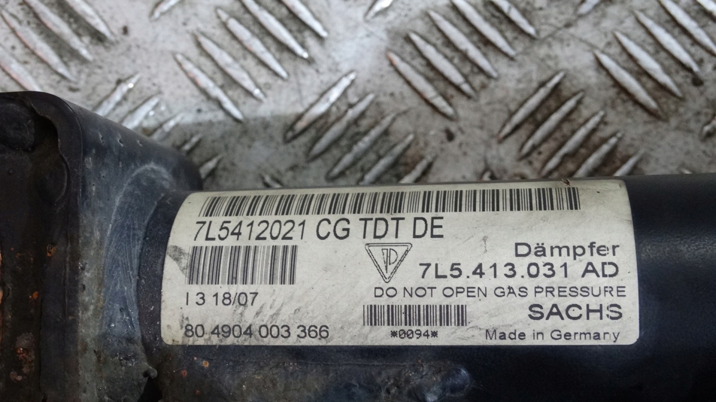 shock absorber front left PORSCHE CAYENNE 7L5 Q7 1