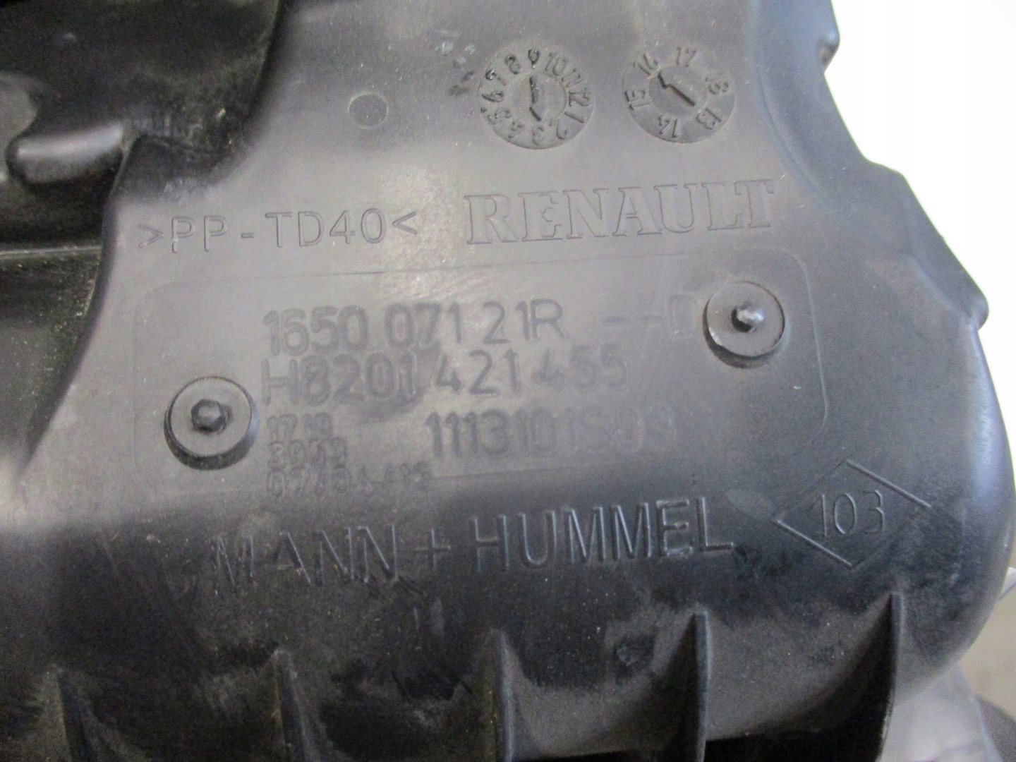 Gehäuse filter luft Renault Megane 4 IV