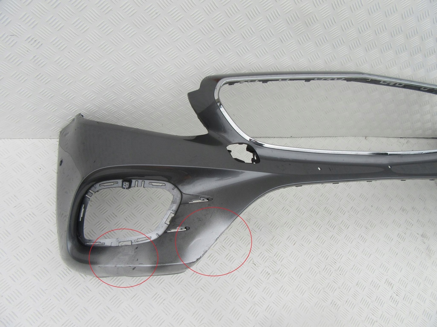 MERCEDES E 213 AMG bumper CHROM front front