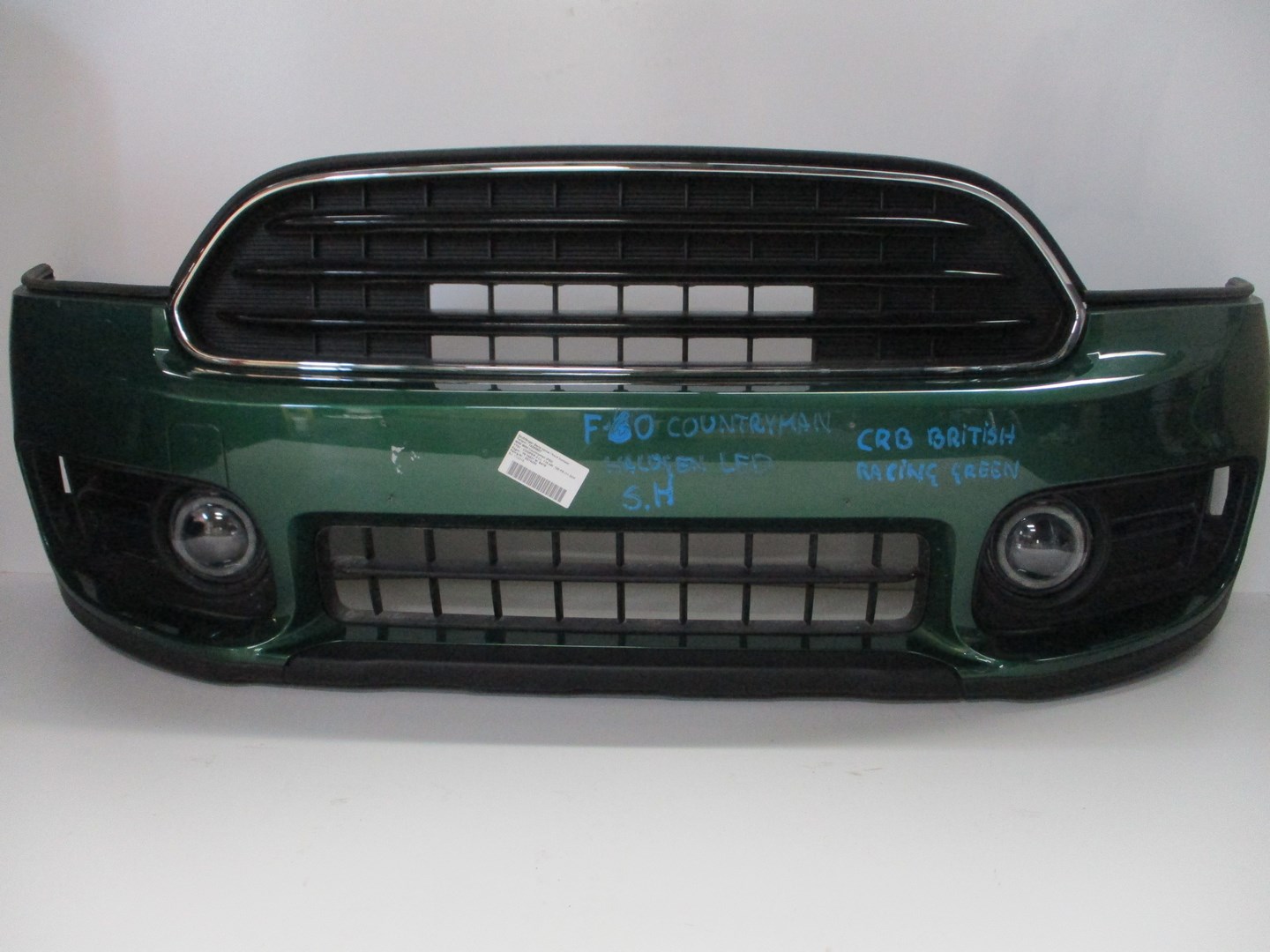 bumper MINI COUNTRYMAN F60 fog light LED front