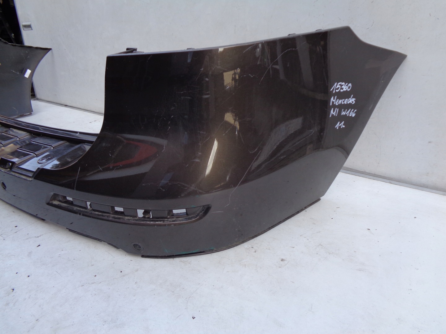 bumper rear MERCEDES ML W166 11- NR 15360