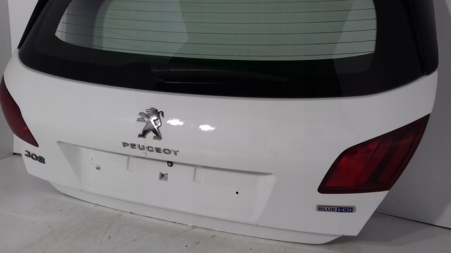 Peugeot 308 HB 2016r boot doors rear part biala (397)