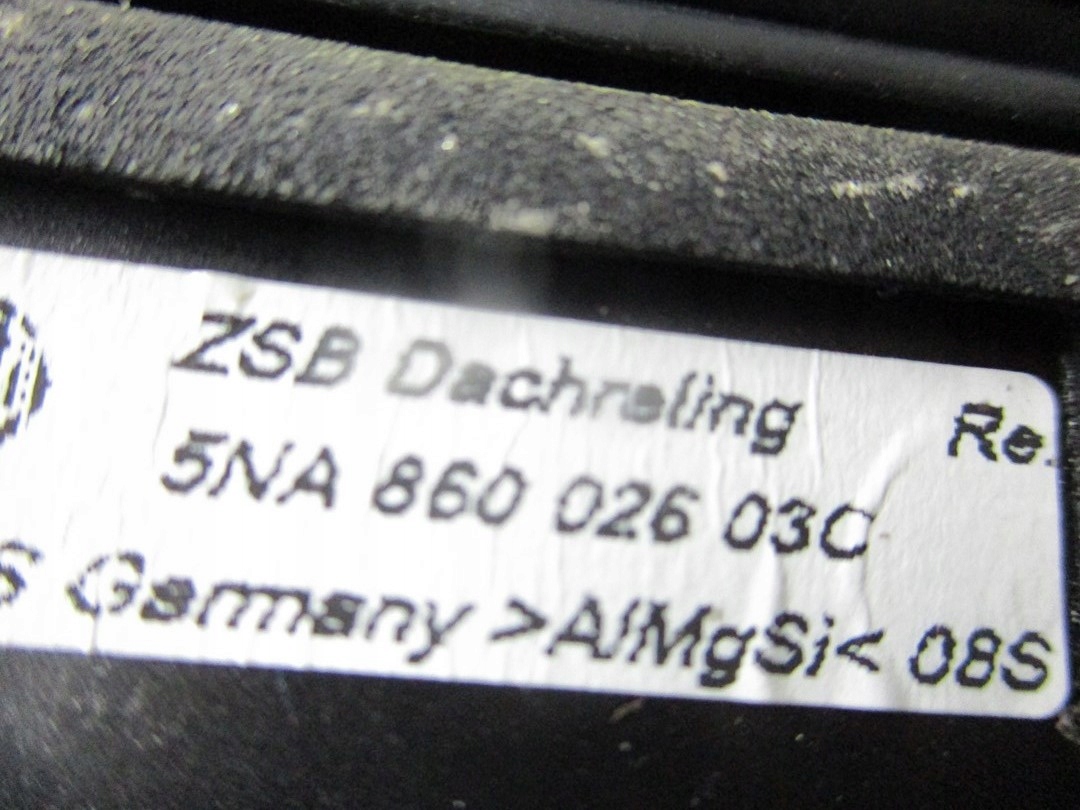 Dachreling dach VW TIGUAN 5NA 5NA860026 rechts