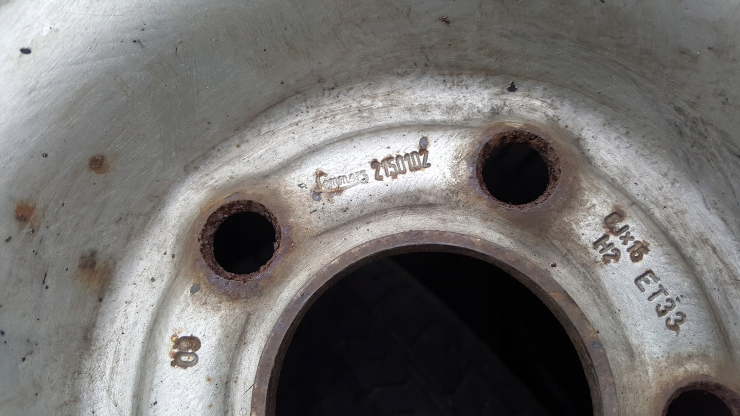 disk stalowa OPEL VECTRA 5X110 ET 33 2150102 OE