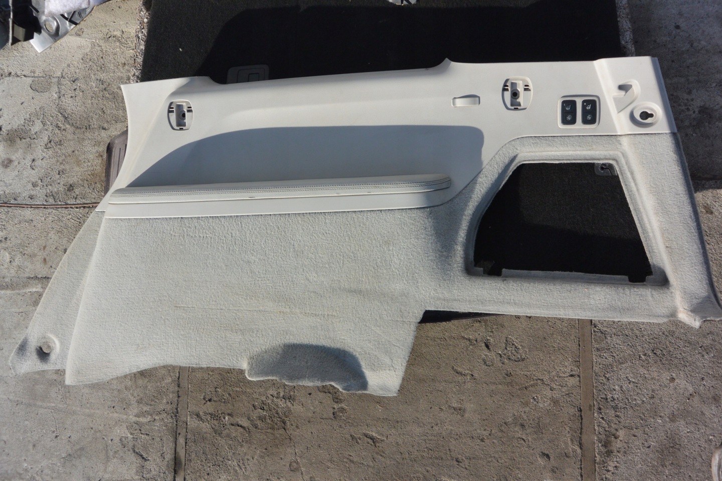 boot upholstery upholstery MERCEDES GL X164 KPL