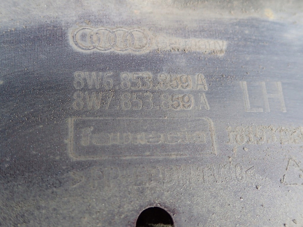 moulding threshold threshold left AUDI A5 S LINE 8W6853859A