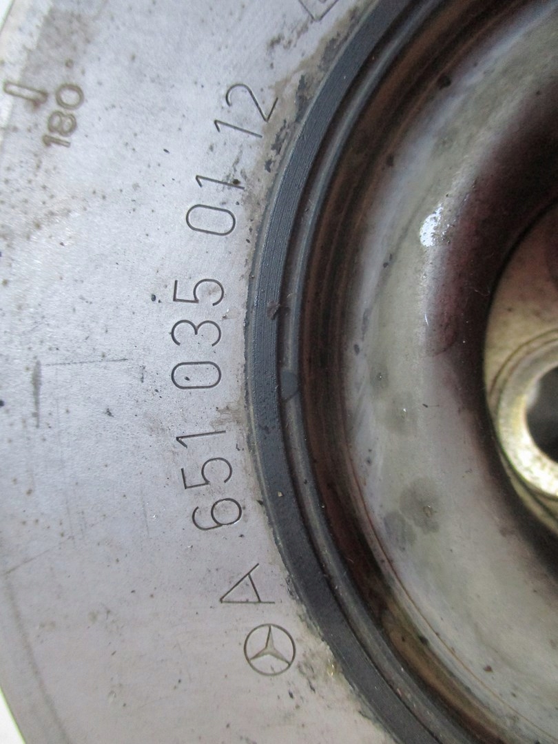 pulley MERCEDES GLA 156 2,2CDI A65110350112