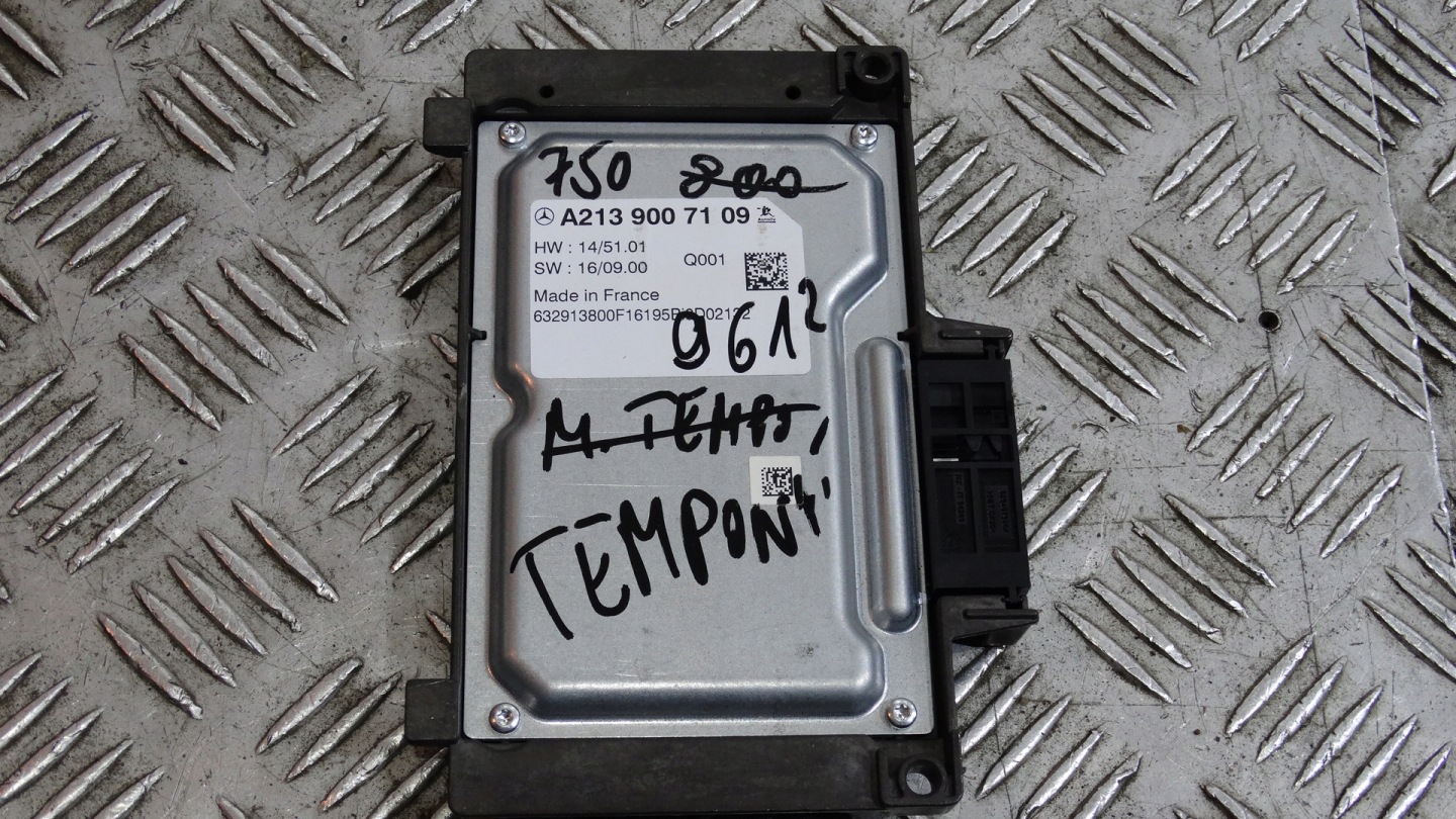 modulo TEMPOMATU MERCEDES W213 A2139007109 1 9