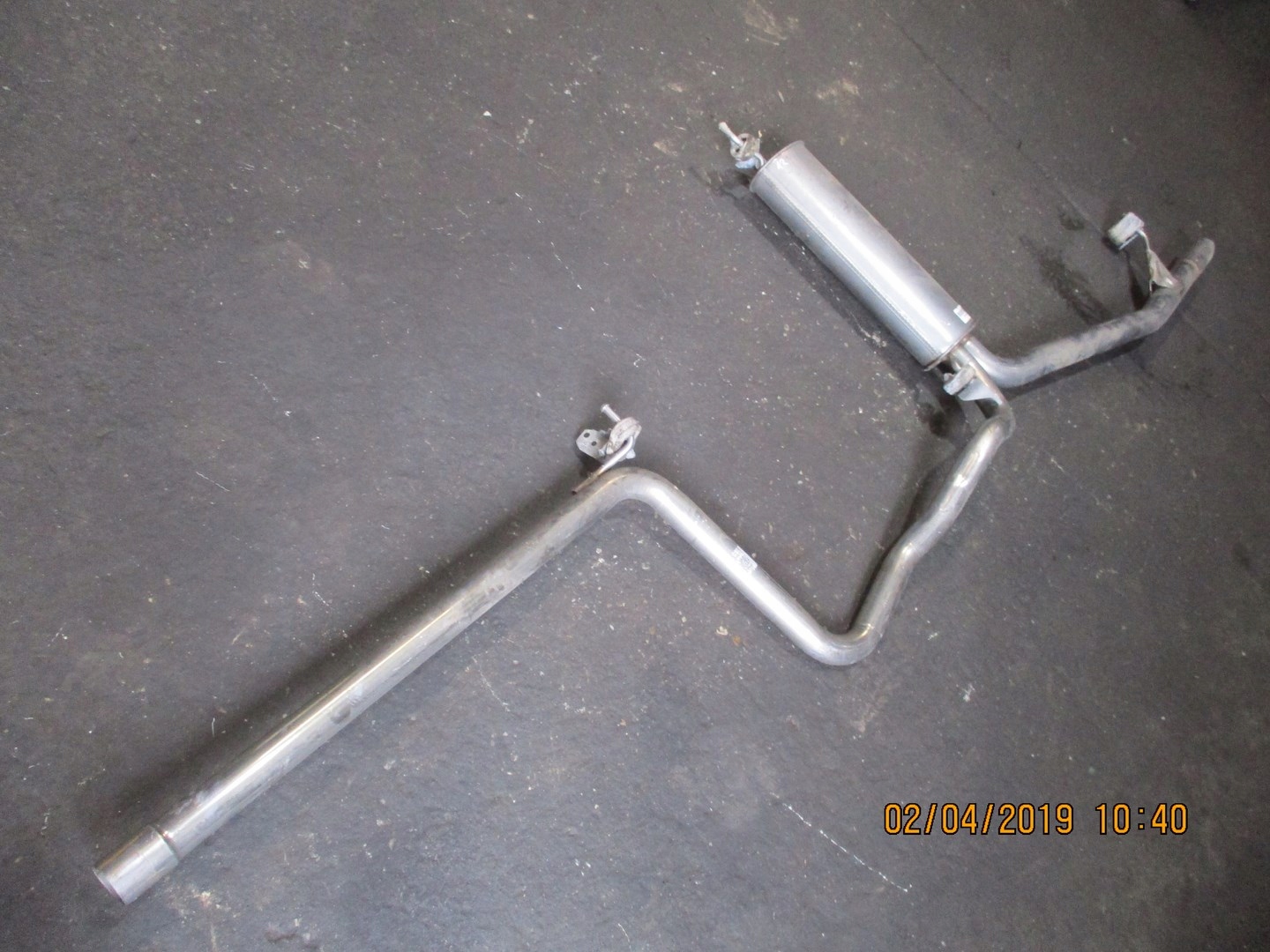 muffler, exhaust Skoda Octavia 5E0 5Q0119G
