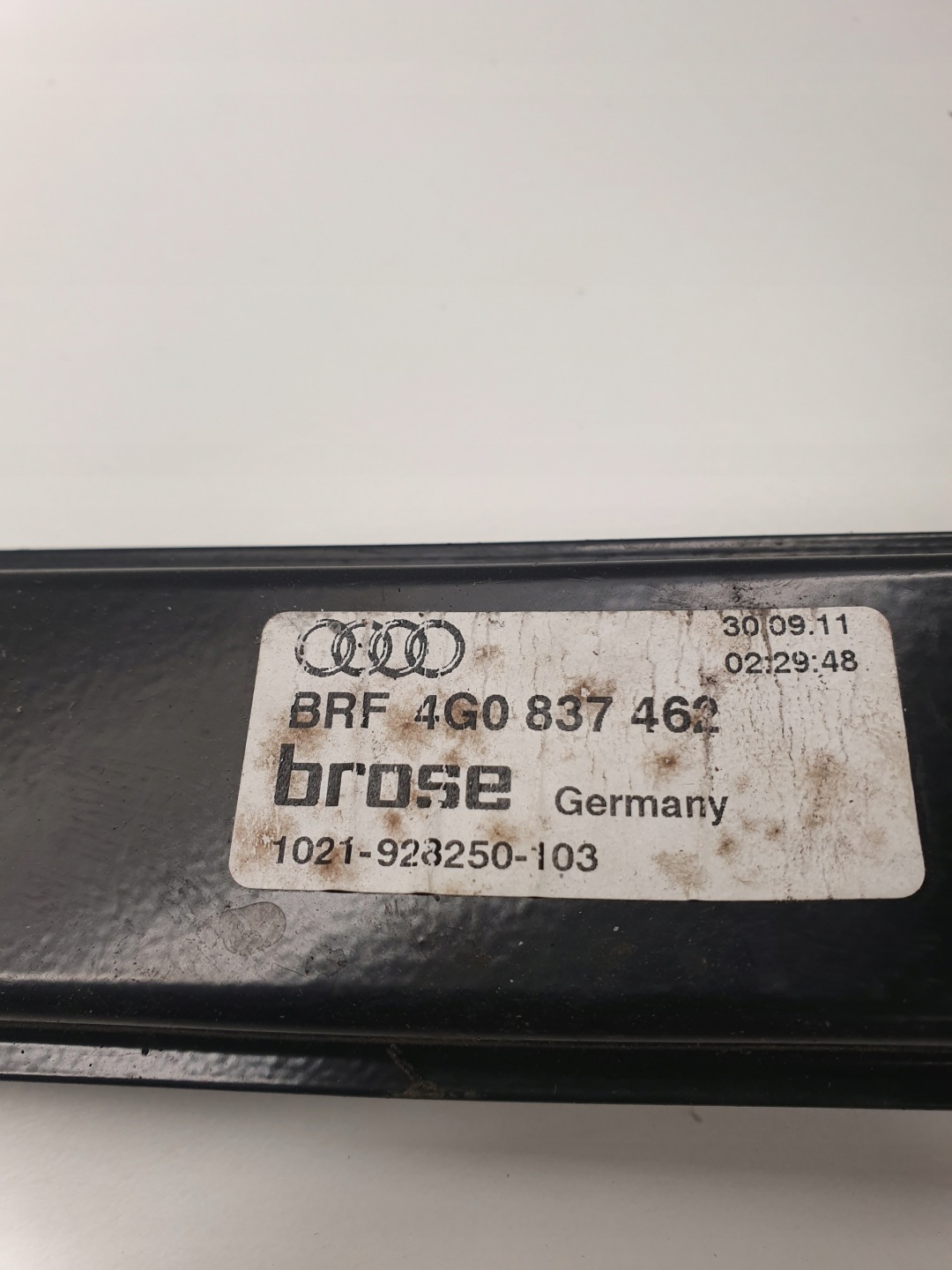 mechanism windows right front AUDI A6 C7 4G0837462