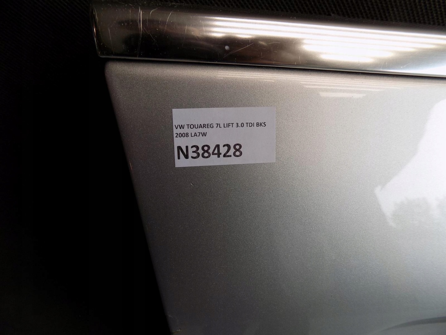 VW TOUAREG 7L door right front LA7W