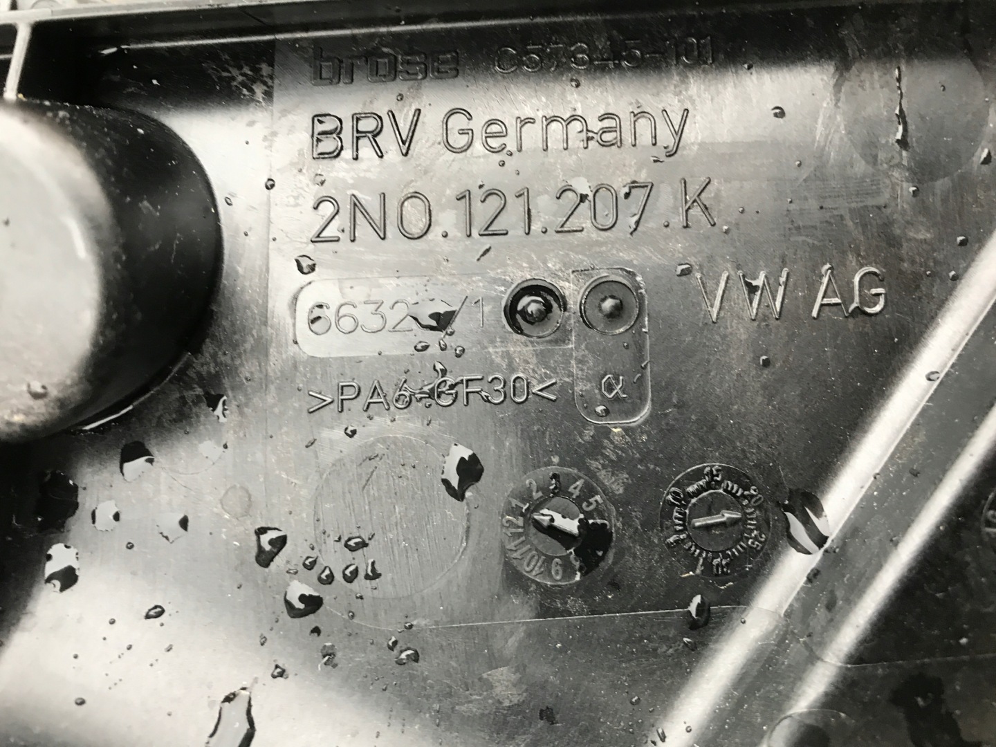 CRAFTER feszítöheveder csomag ventilátor 2N0121207K