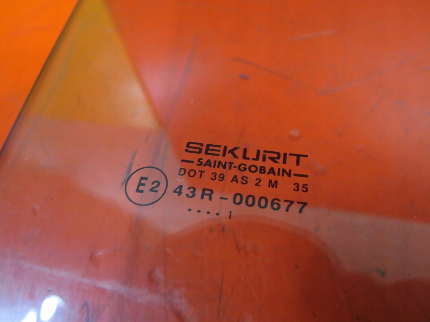 RENAULT AVANTIME window side door right 2001r