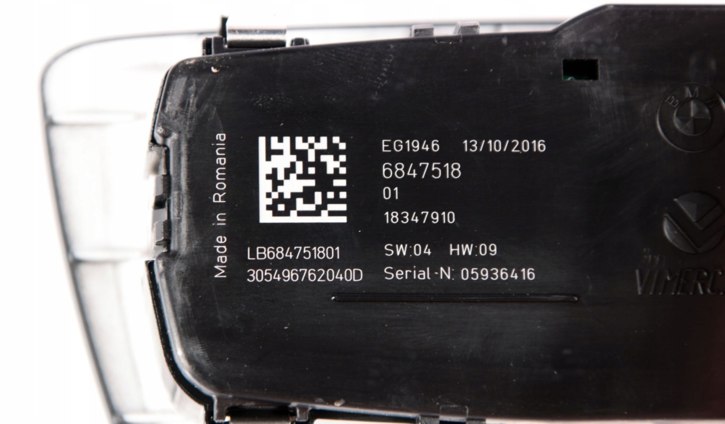 BMW X1 F48 X2 F39 light switch 6847518