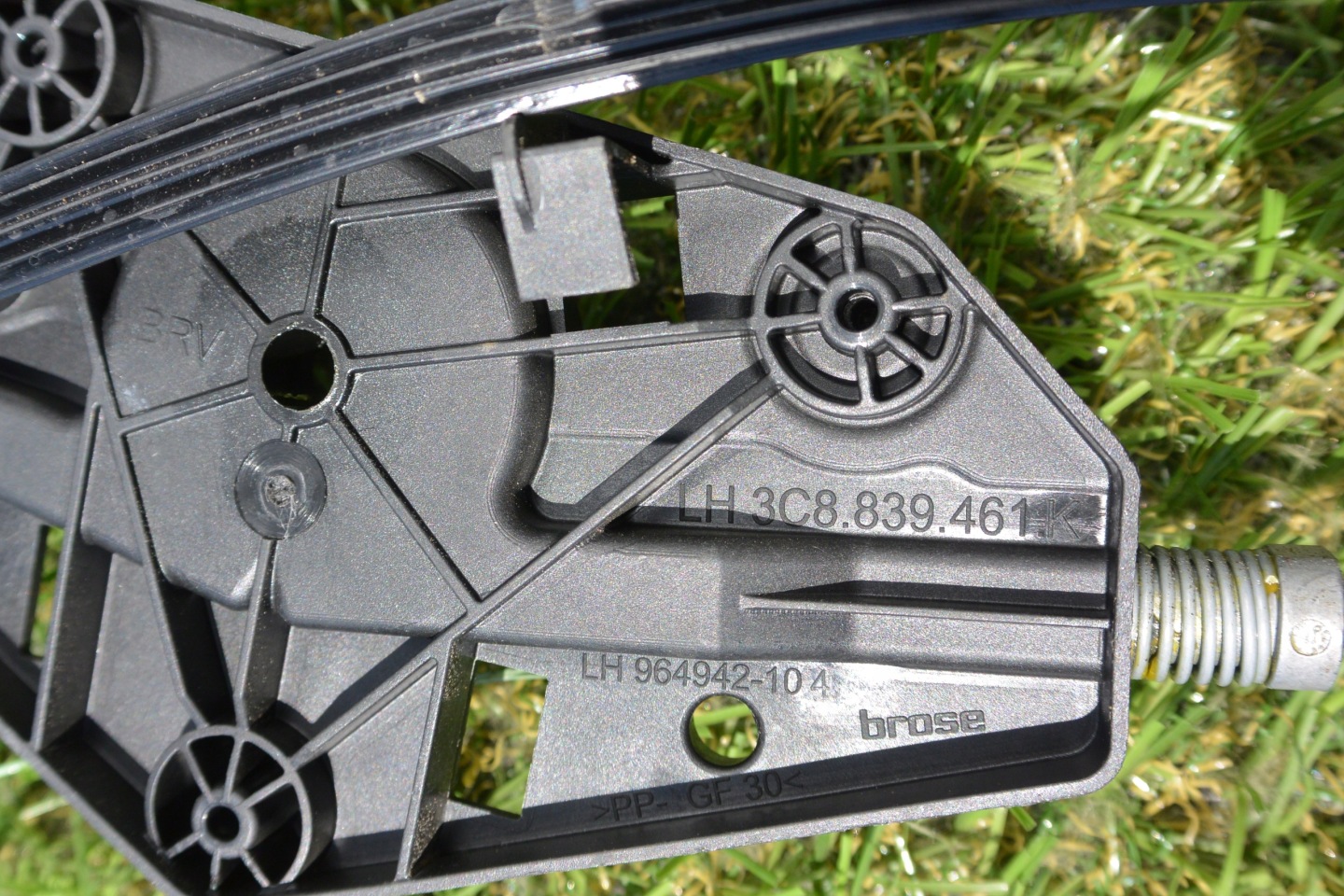 mechanism window regulator door VW PASSAT CC LIFT