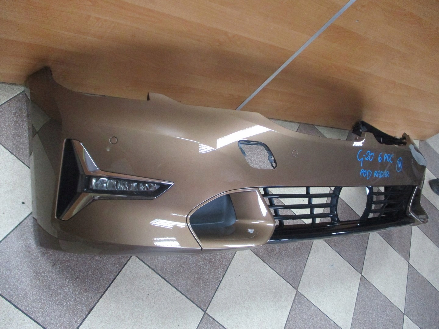 bumper BMW 3 G20 G21 6X PDC below RADAR front